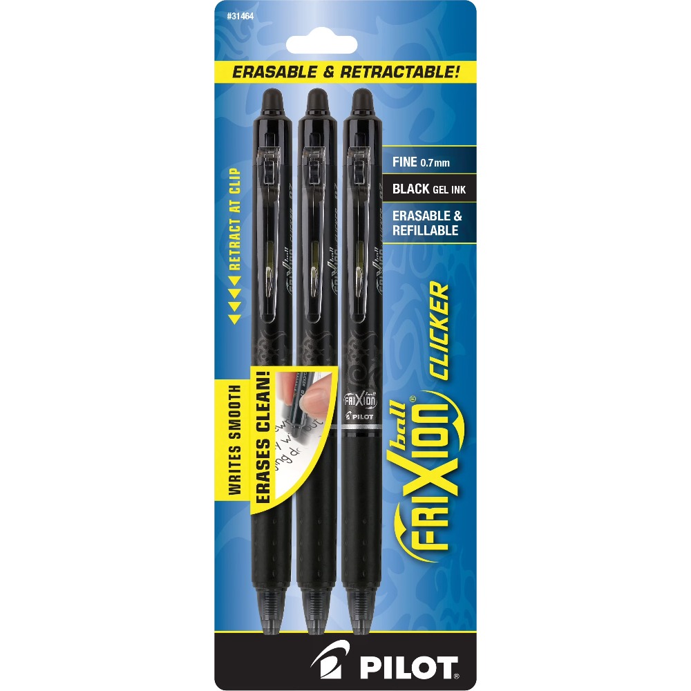 Pilot Pen Frixion - Pilot Frixion Clicker Silinebilir Jel Kalemler,