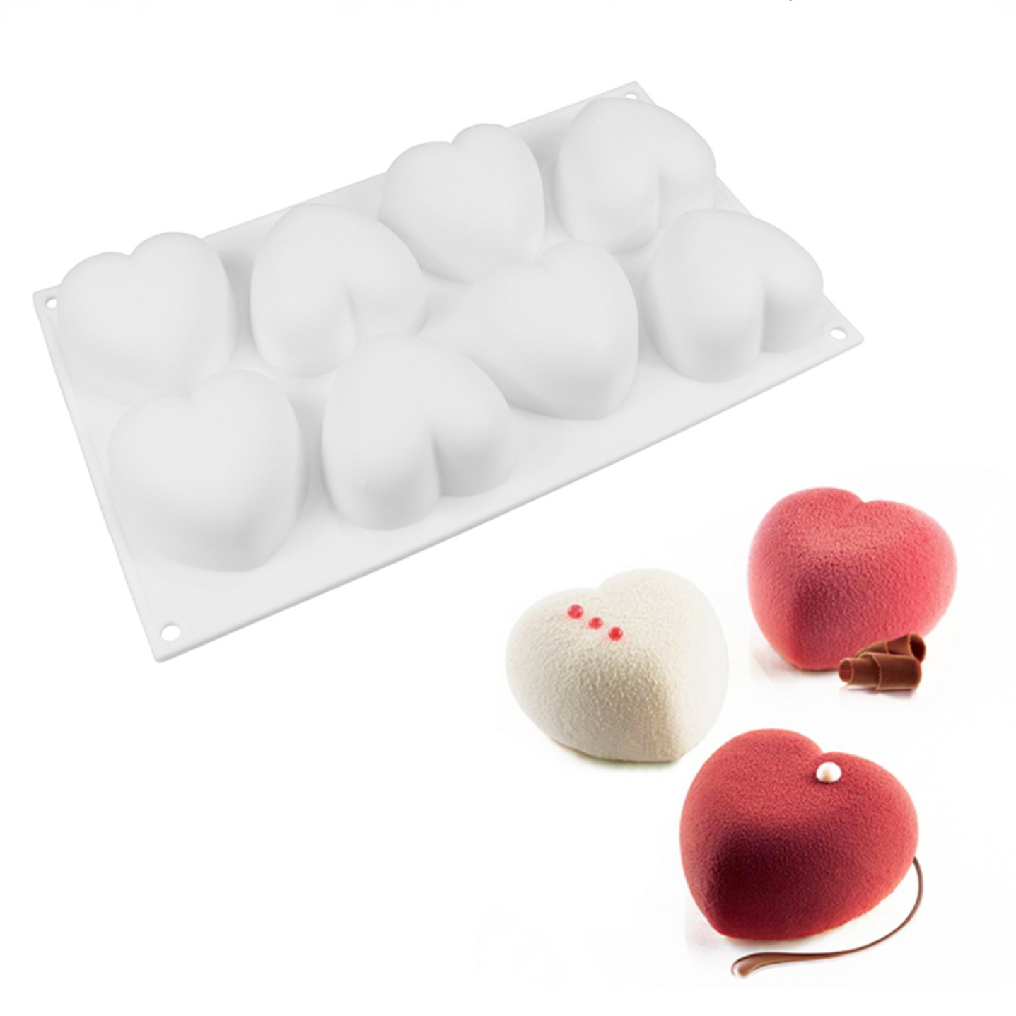 Soap Making Experiment - Aşk Kalp Silikon Sabun Kalıp El