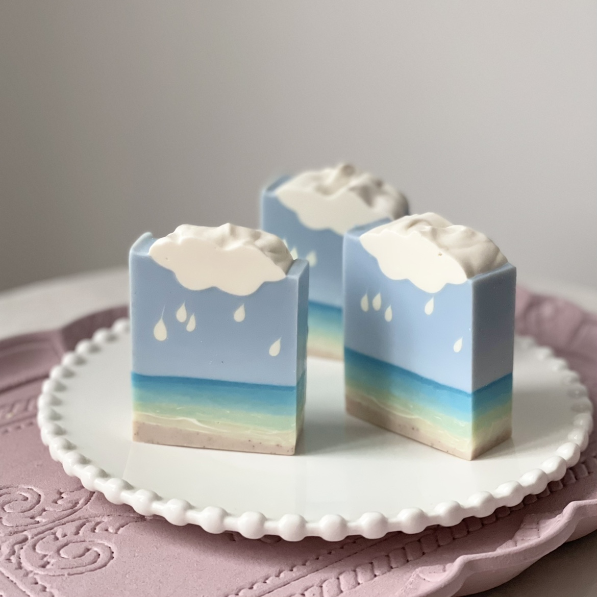 Soap Making Activity - Cetvel ile sabun kaburga desen resim