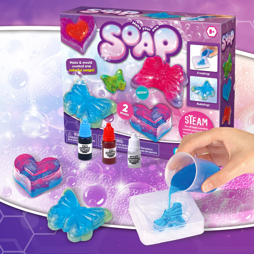 Soap Making Experiment - Kendin Yap Sabun Yapım Seti STEM