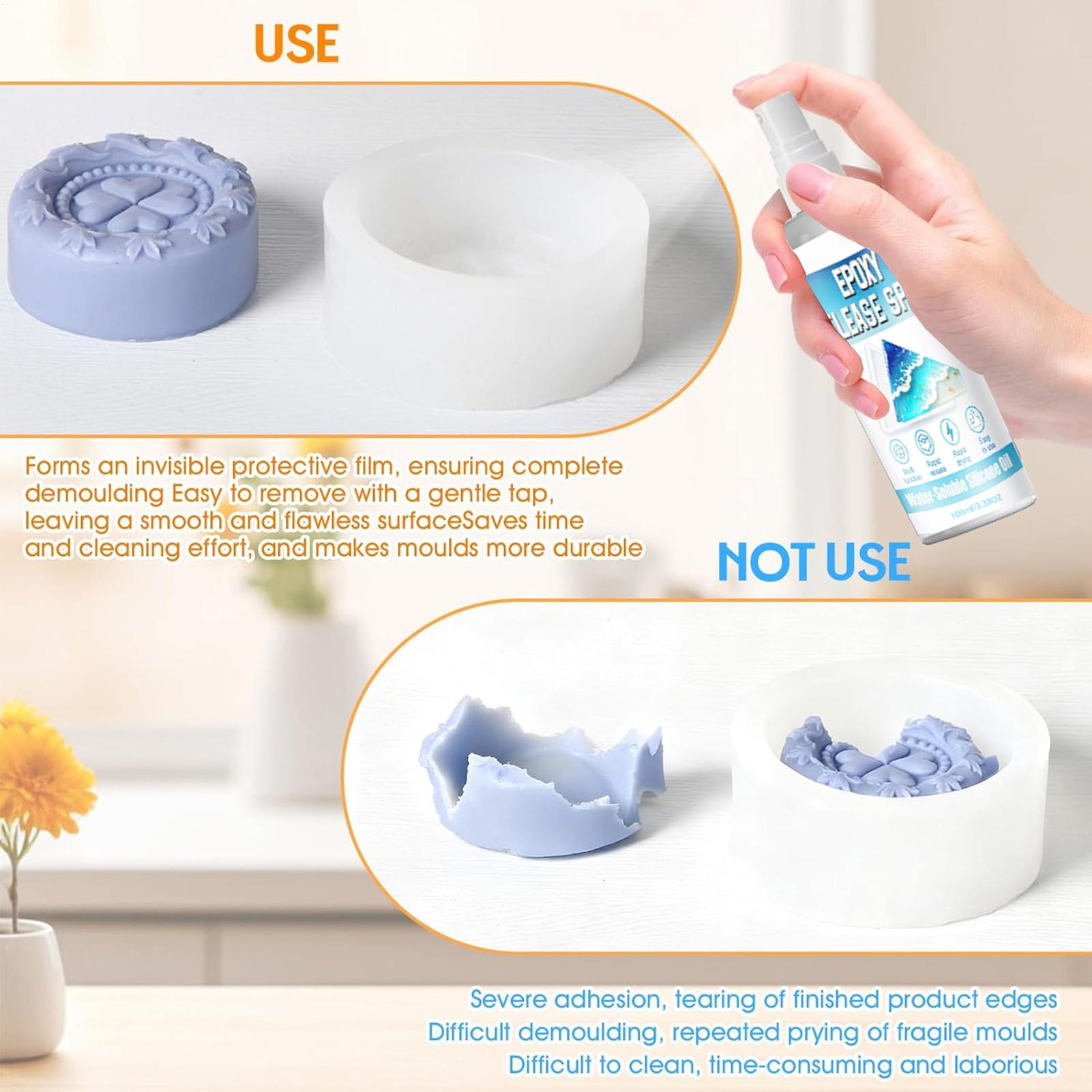 Silikon Çıkarma Spreyi Epoksi  - Melt Pour Soap Base incelemesi ve fiyatı