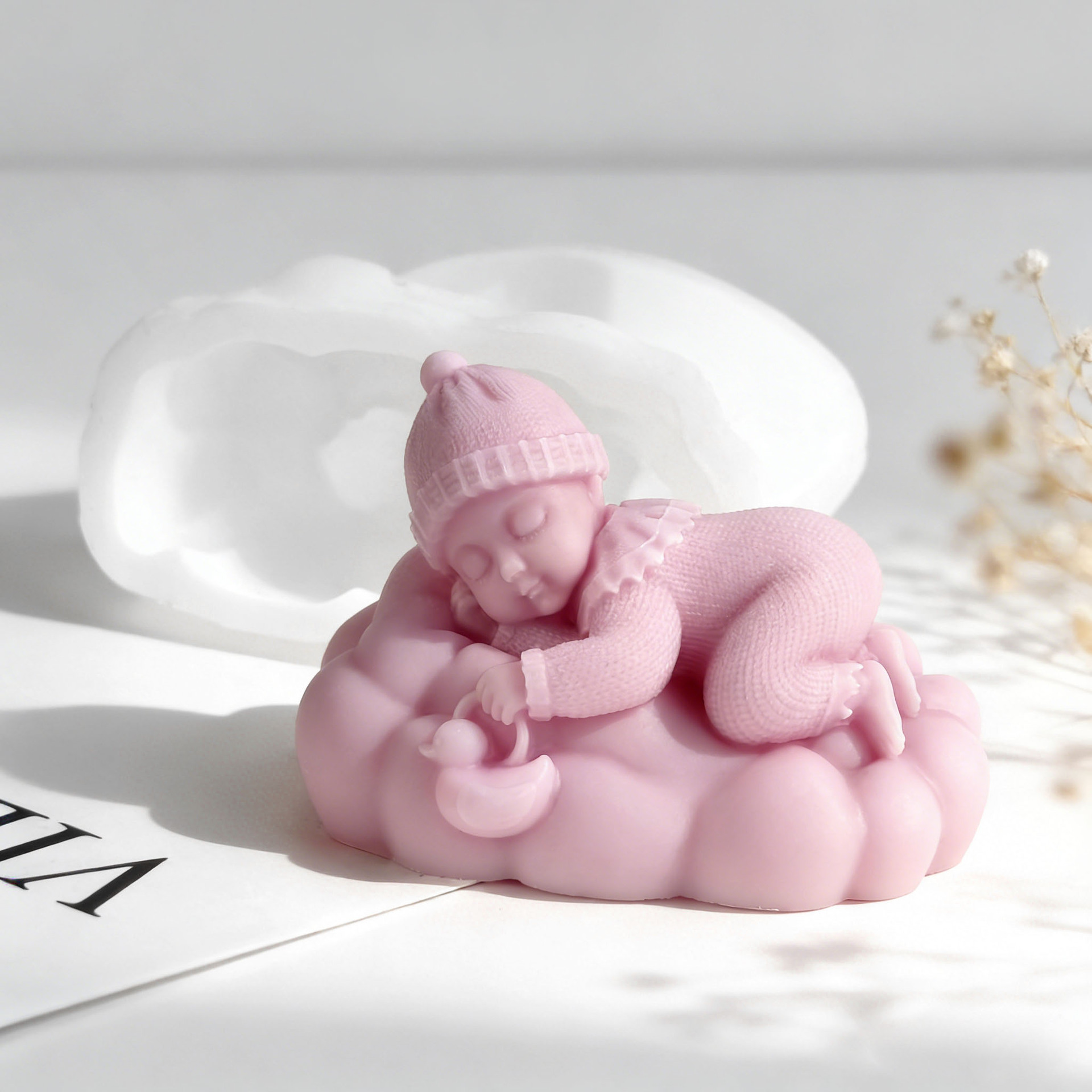 DIY Uyuyan Bebek Silikon Mum K - Soap Making Fragrance incelemesi ve fiyatı