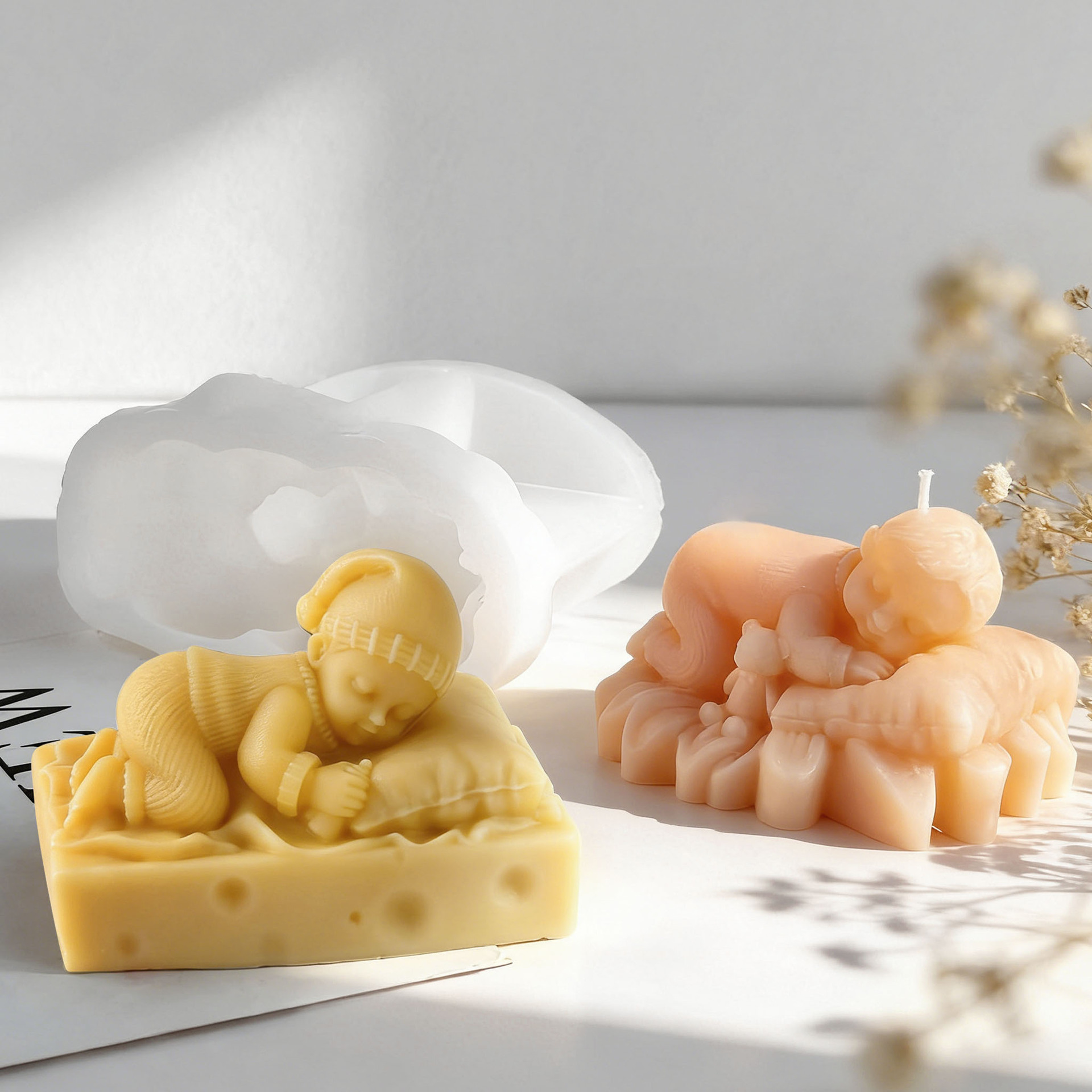 DIY Uyuyan Bebek Silikon Mum K - Soap Making Fragrance incelemesi ve fiyatı