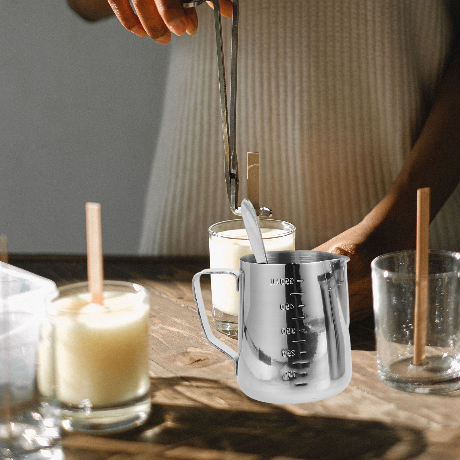 1 Set Çok Amaçlı Paslanmaz Çel - Soap Making Double Boiler incelemesi ve fiyatı