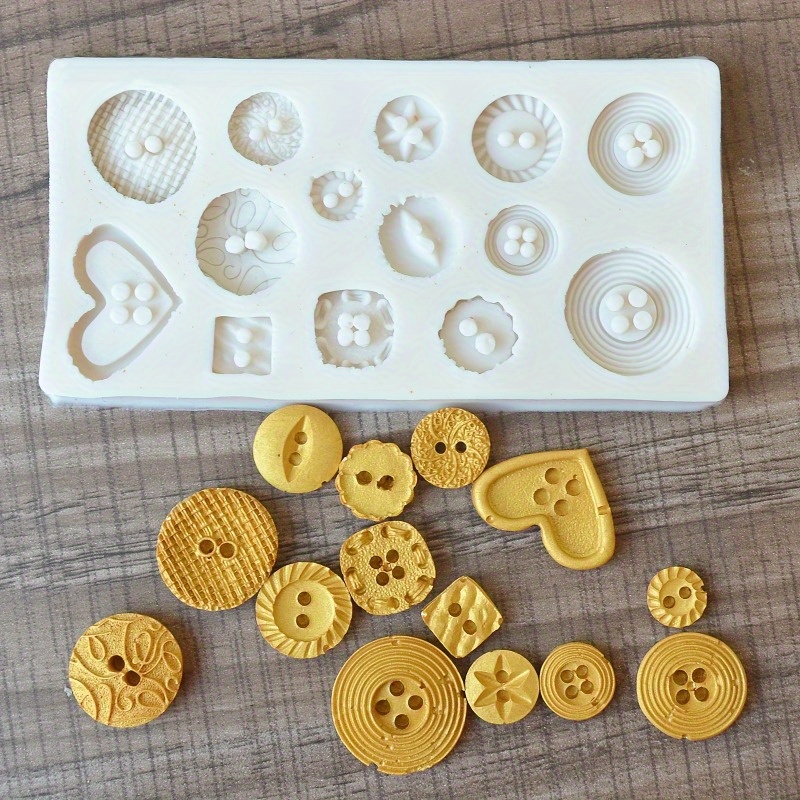 Düğme Şekilli Silikon Kalıp Sa - Melt Pour Soap Base incelemesi ve fiyatı