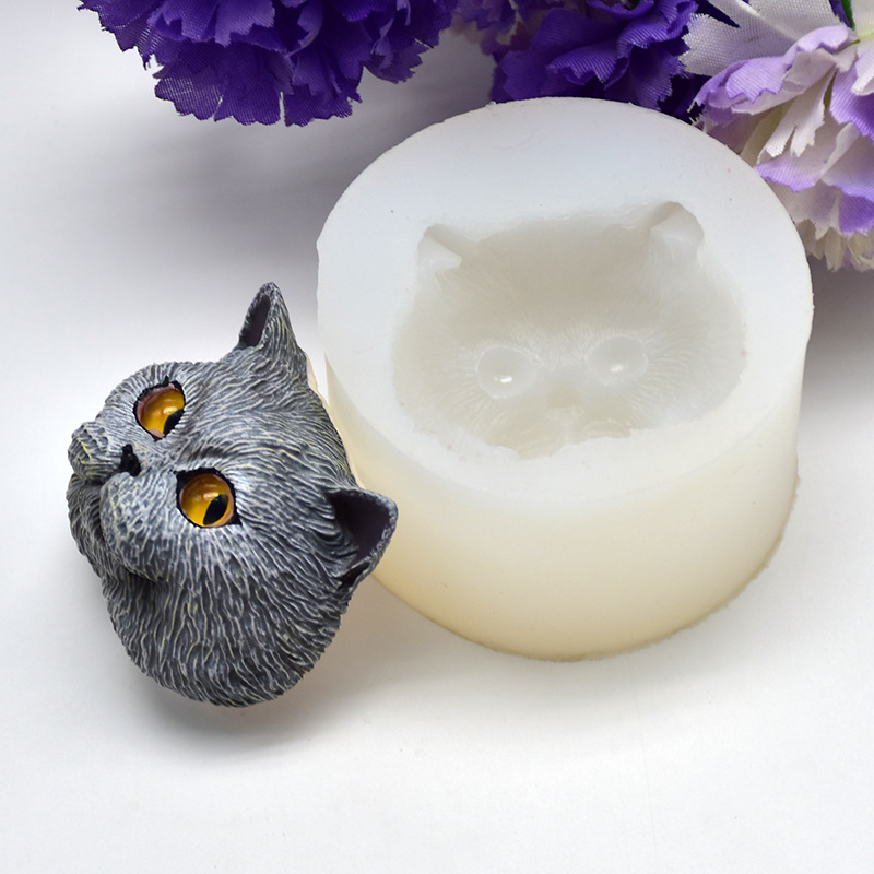 Silikon Kalıp Kısa saçlı Kedi  - Melt Pour Soap Base incelemesi ve fiyatı