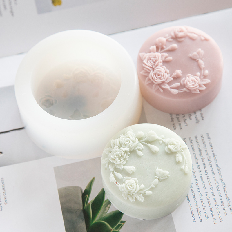 Yuvarlak Şekil Gül Çiçek El Ya - Soap Making Activity incelemesi ve fiyatı