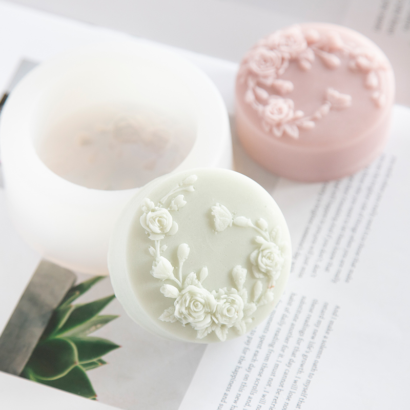 Yuvarlak Şekil Gül Çiçek El Ya - Soap Making Activity incelemesi ve fiyatı