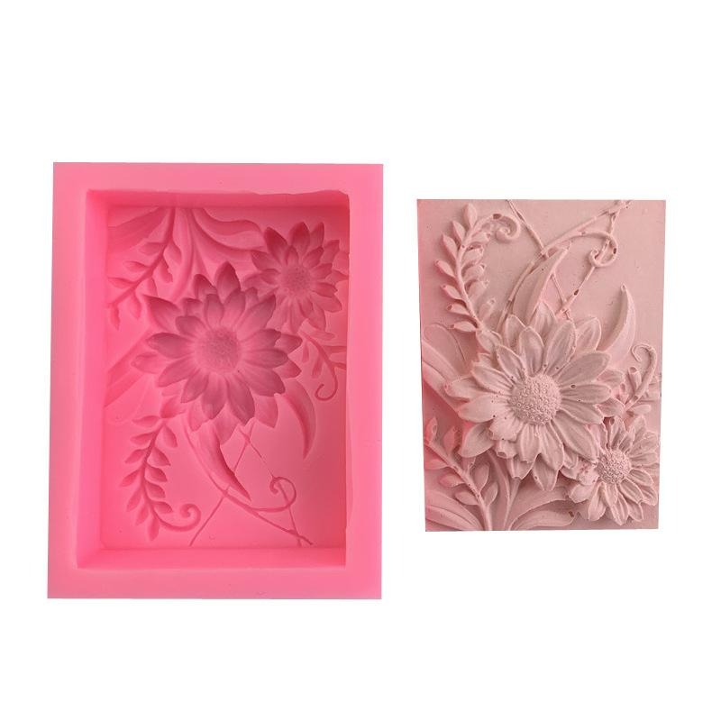 1 adet 3D Kare Gül Çiçek Silik - Soap Making Experiment incelemesi ve fiyatı