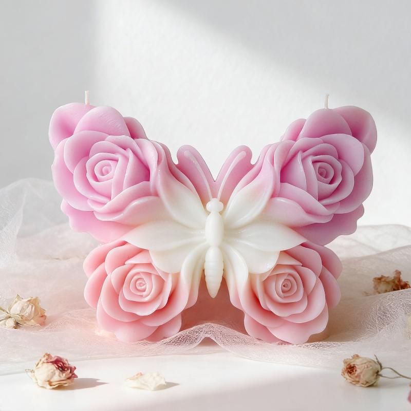 DIY Gül Kelebek Formu silikon  - Melt Pour Soap Base incelemesi ve fiyatı